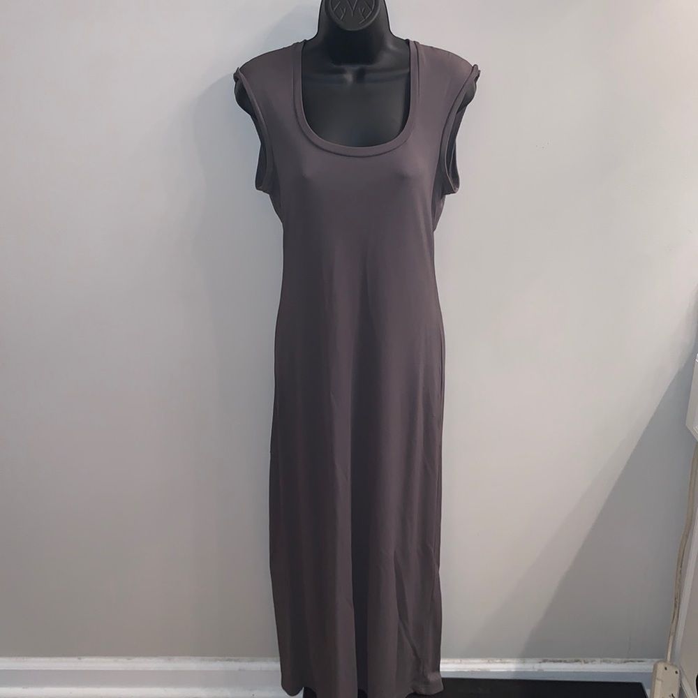 Women’s Fitted NY&Co Plain Maxi Dress